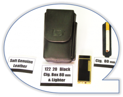 Tobacco Box: 122 20  Black