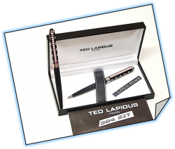 TED LAPIDUS  PENS  '' Line  LOGO PEN,,