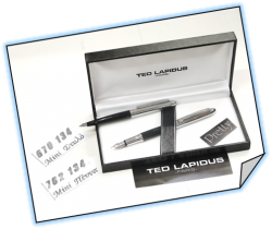 TED LAPIDUS  PENS ''Line Tretty,,