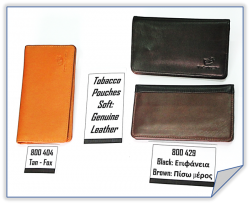 800 429  Black - Brown  800  404  Tan - Fox  Tobacco  Pouches