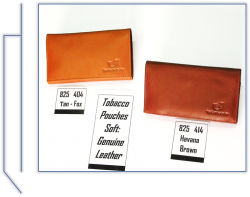 825  404  Tan - Fox   825  414 Havana Brown Tobacco Pouches