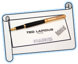 TED LAPIDUS  PENS  '' Line  ADMIRAL,,