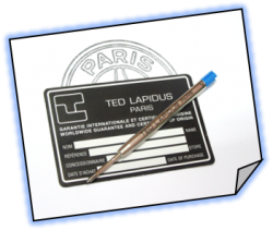 TED LAPIDUS  PENS  '' Line  ASTRA,,
