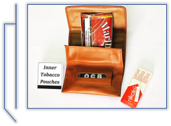 720  104  CAMEL  720  404  TAN-FOX  720  414  HAVANA  BROWN  Tobacco pouches