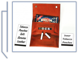 825  404  Tan - Fox   825  414 Havana Brown Tobacco Pouches