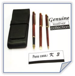 K  3   Pens  Case