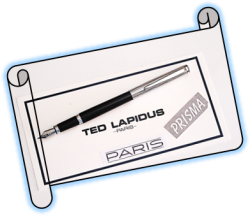 TED  LAPIDUS  PENS  ''Line Prisma,,