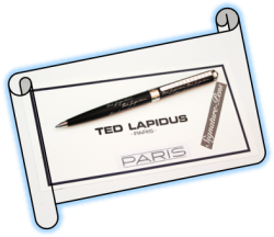 TED  LAPIDUS  PENS  '' Line  SIGNATURE,,