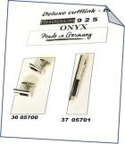 Cufflink 36 05700  Tie 3705701