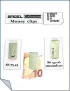 Money Clips: 8675 43  8659 06