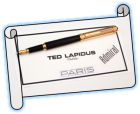 TED LAPIDUS  PENS  '' Γραμμή  ADMIRAL,,