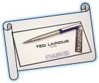 TED LAPIDUS  PENS  ''Line  Horizina,,