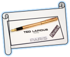 TED LAPIDUS  PENS  '' Line Premium,,